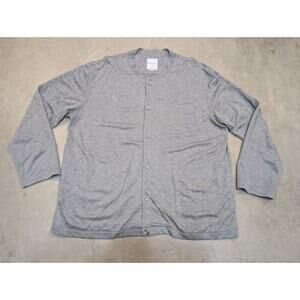 Re Clothing Cardigan Sweater Mens XL Gray Made In Japan